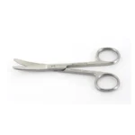 Roostevabast terasest kõverad käärid - nüri/nüri - 16cm