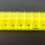 Ravimikarp ANABOX nädalane - Kollane