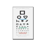 GIMA Laste silmatabel - 6m