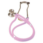 Jotarap stetoskoop topeltkuulariga - läbipaistev heleroosa