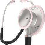 Dual Pulse II kahepoolse kuulariga stetoskoop (must/roosa)