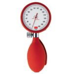 Boso Clinicus II manuaalne vererõhuaparaat haakmansetiga/ punane