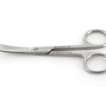 Roostevabast terasest käärid kõverad nüri/terav 18 cm