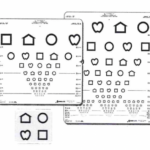 Laste silmatabel Lea Hyvärise sümbolitega - 3m kauguselt