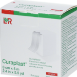 Curaplast plaaster haavapadjaga (6 cm x 5 m) 1 rull