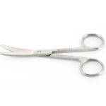 Roostevabast terasest kaardus käärid nüri/nüri - 14,5 cm