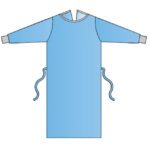 Steriilne kittel - 30 tk