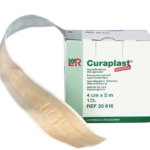 Curaplast plaaster haavapadjaga (4 cm x 5 m) 1 rull