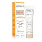 Elementrē SPF 50+ Mineraalne tooniv päikesekaitsekreem näole- Light, 50 ml