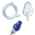 Nebulisaatori ravimimahuti koos vooliku ja laste maskiga