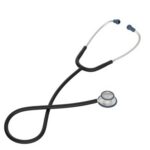 Dual Pulse II kahepoolse kuulariga stetoskoop (must/mustikas)