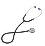 Dual Pulse II kahepoolse kuulariga stetoskoop (must/mustikas)