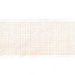 EKG paber 80 × 20 mm, 10 rulli – oranži ruudustikuga