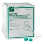 Medline DenTips suupuhastaja svammiga - 500 tk karbis